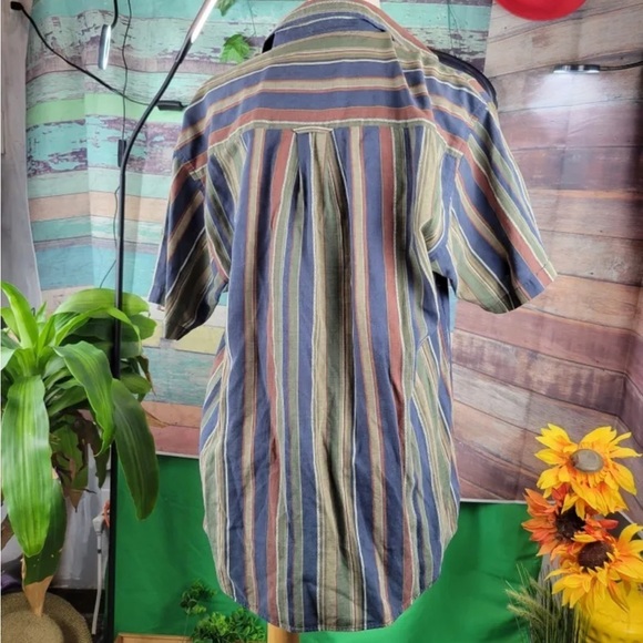 CACHAREL cotton linen blend button up shirt - Picture 2 of 4